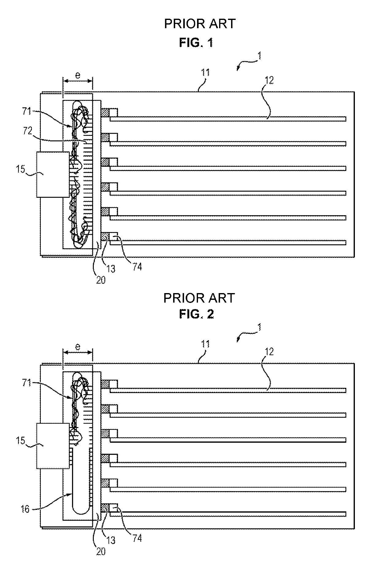 Backplane electronic board and associated electronic control unit