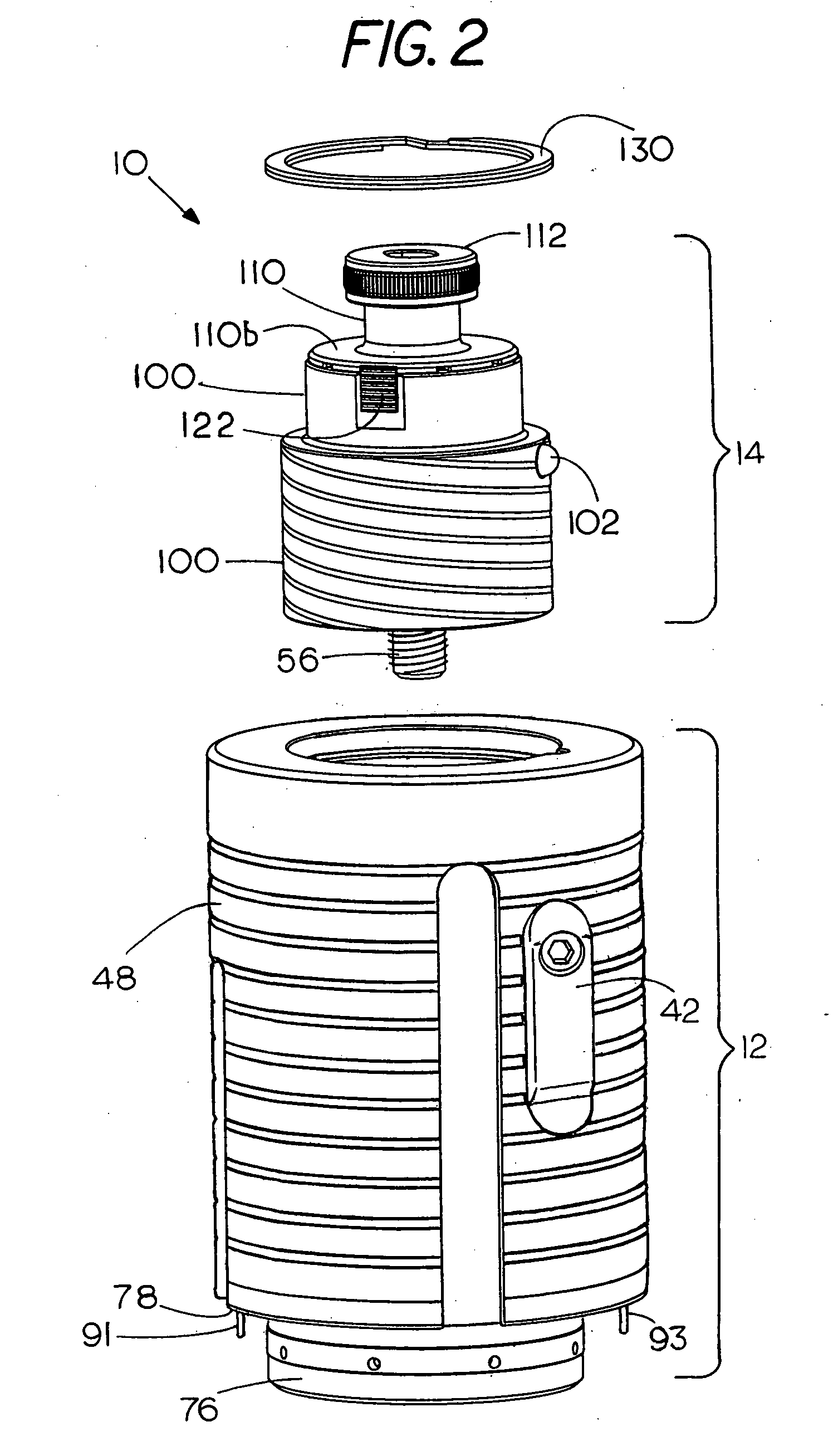 Punch device with adjustment subassembly as retrofit insert or as original equipment