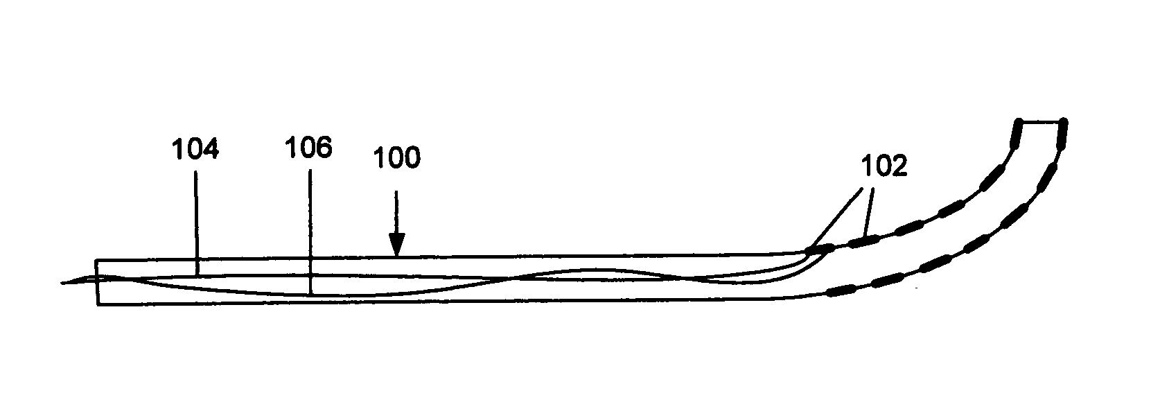 Navigation of remotely actuable medical device using control variable and length