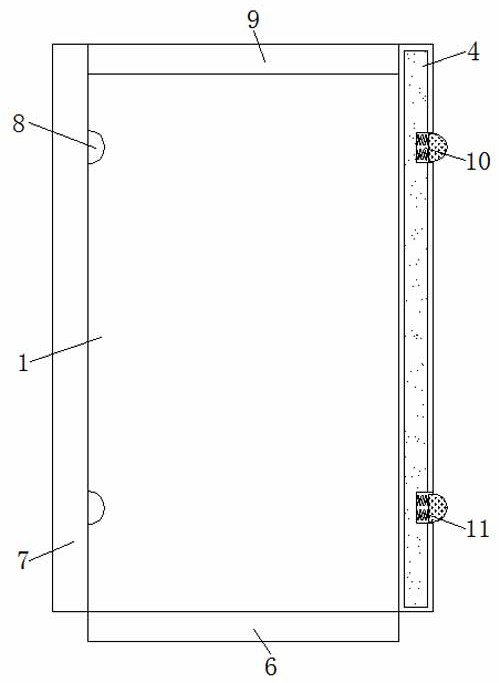 CSPC highlight floor capable of being rapidly installed in sideslip mode