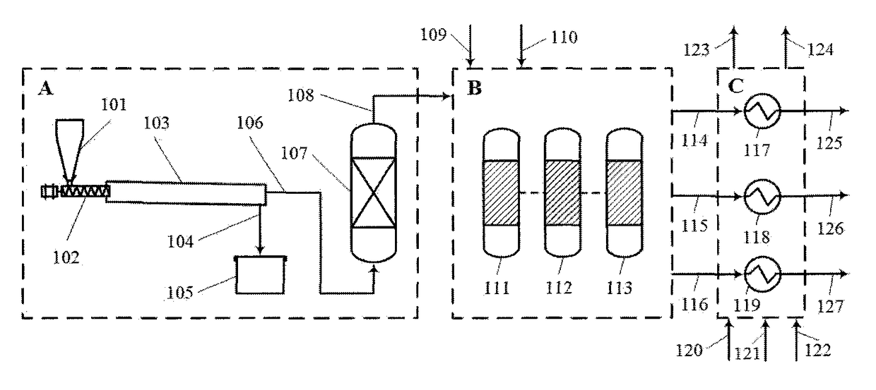 Device and method for generating high-purity hydrogen by biomass pyrolysis-chemical looping combustion