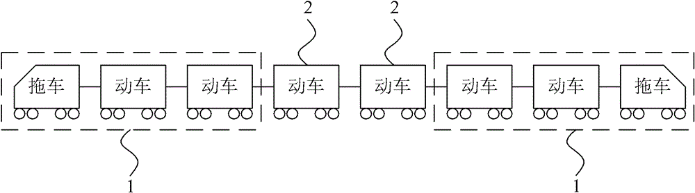 Method and system for braking high-speed train and brake control device