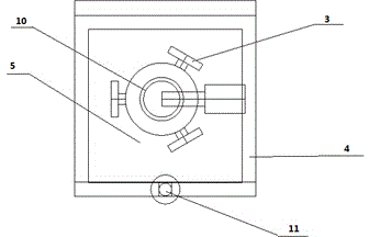 Accelerated loading abrasion device for pavement