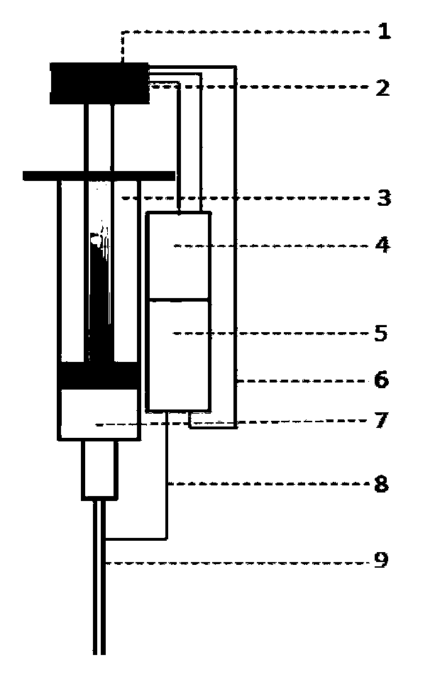 Portable handheld electrostatic spinning device