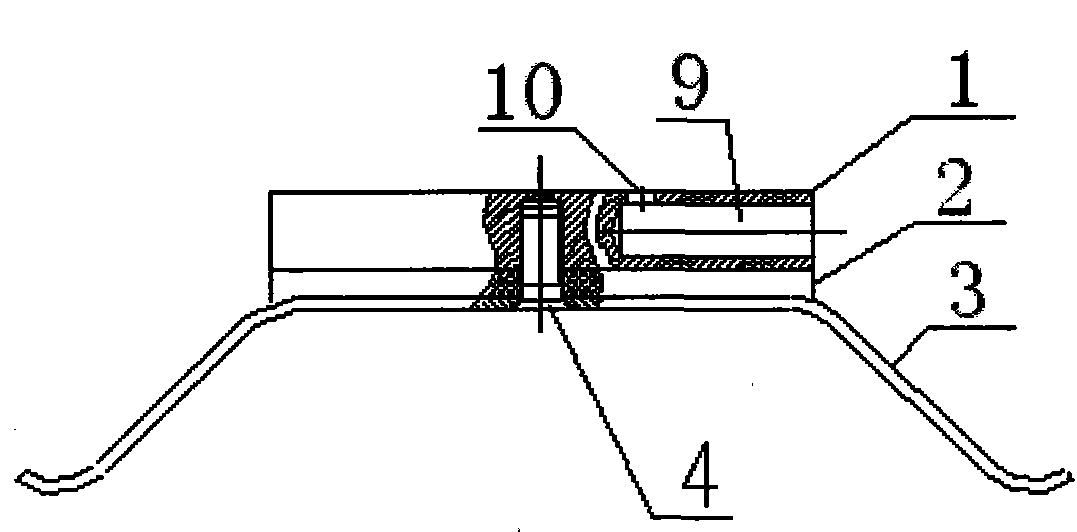 Narrow gap weld seam temperature measuring device and method