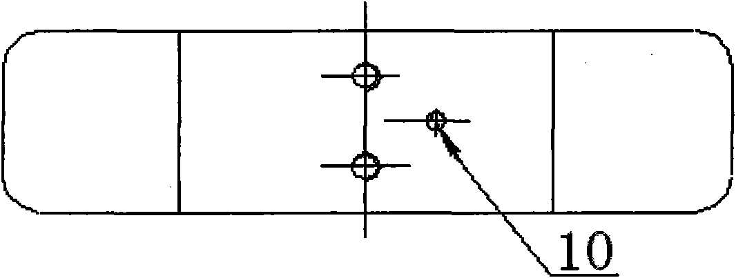 Narrow gap weld seam temperature measuring device and method