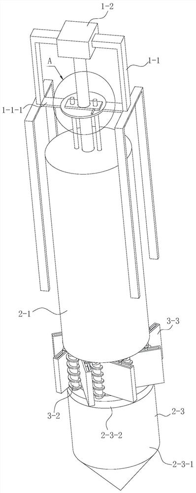 Soil fertilizer nutrient detection device and detection process thereof