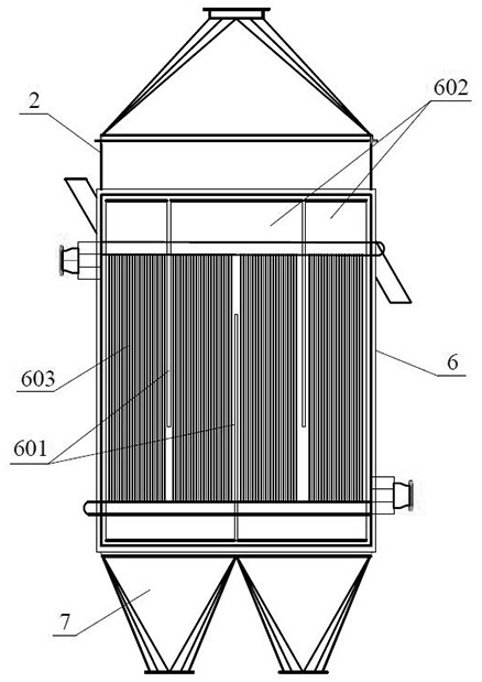 Energy-saving treatment system for preparing gypsum cementing material from industrial byproduct gypsum