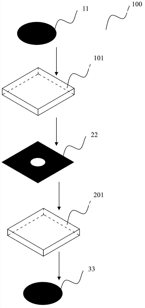 Wave-transmitting meta-material and antenna cover and antenna system with material