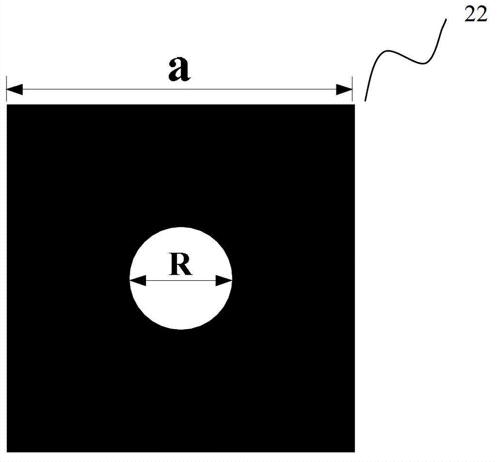 Wave-transmitting meta-material and antenna cover and antenna system with material