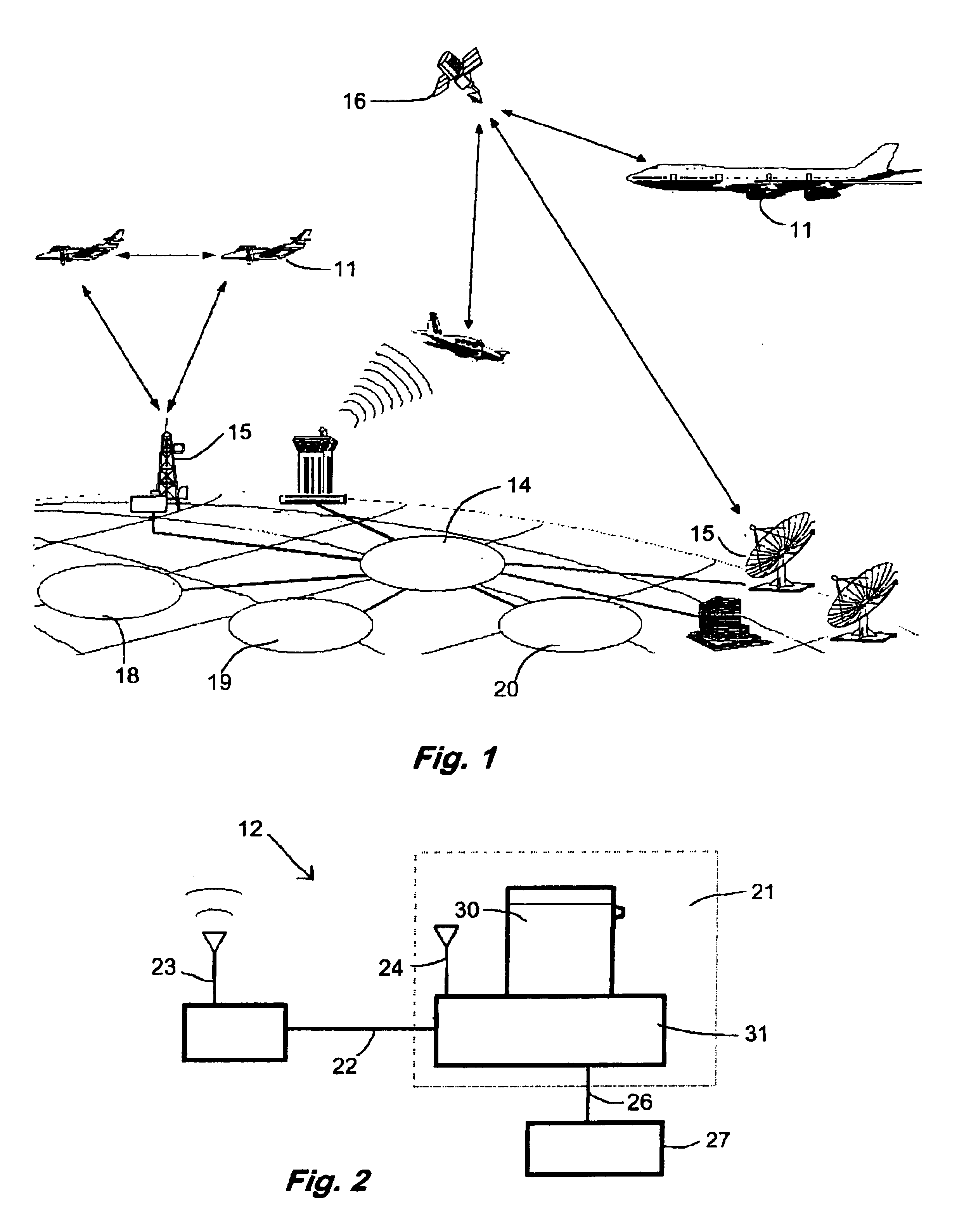 Method, apparatus and system for sensing air borne hazardous materials