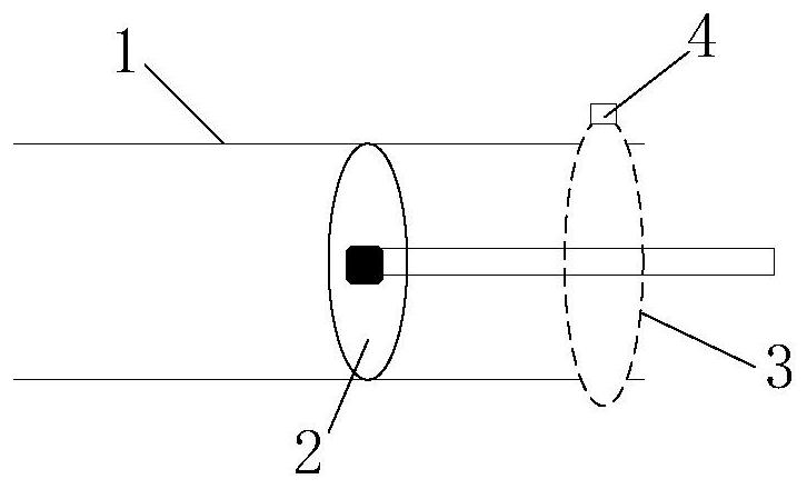 Spiral contractible tube type gastrointestinal anastomat crew abutting seat fixing device