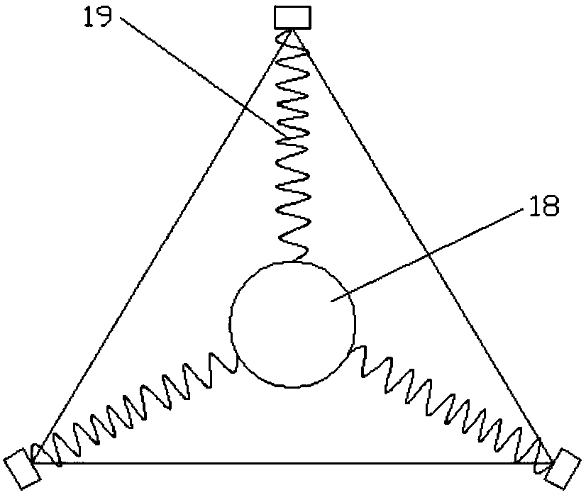 Vertical freezing and sampling device and application method thereof