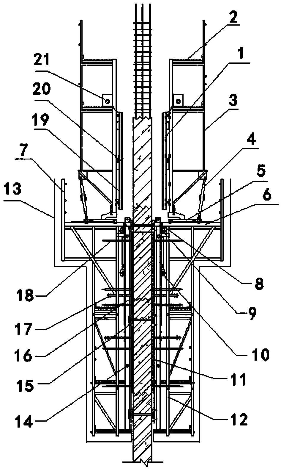 Moisture preservation and maintenance device and method for concreate engineering