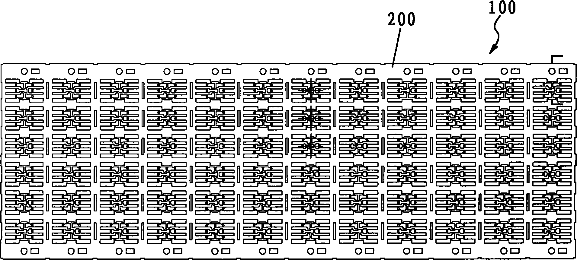 LED lead frame and electroplating method and electroplating equipment thereof