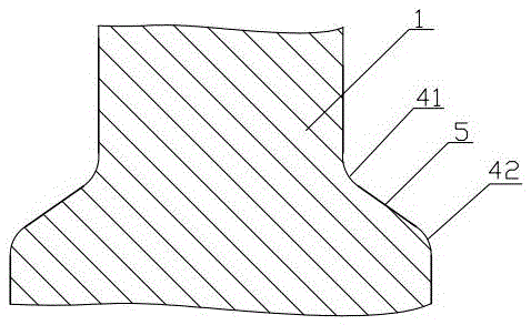 Combined type vertical roller ring