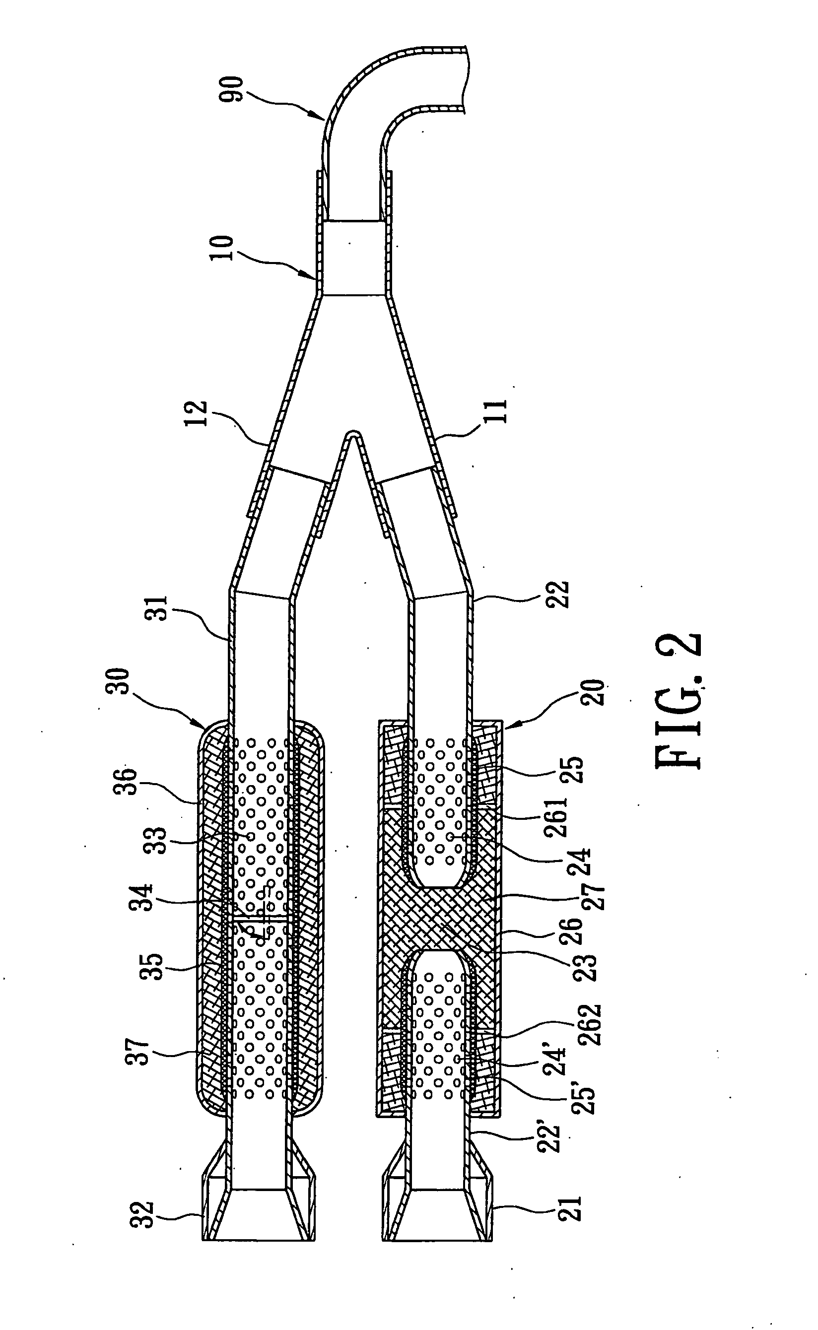 Exhaust pipe structure improvement