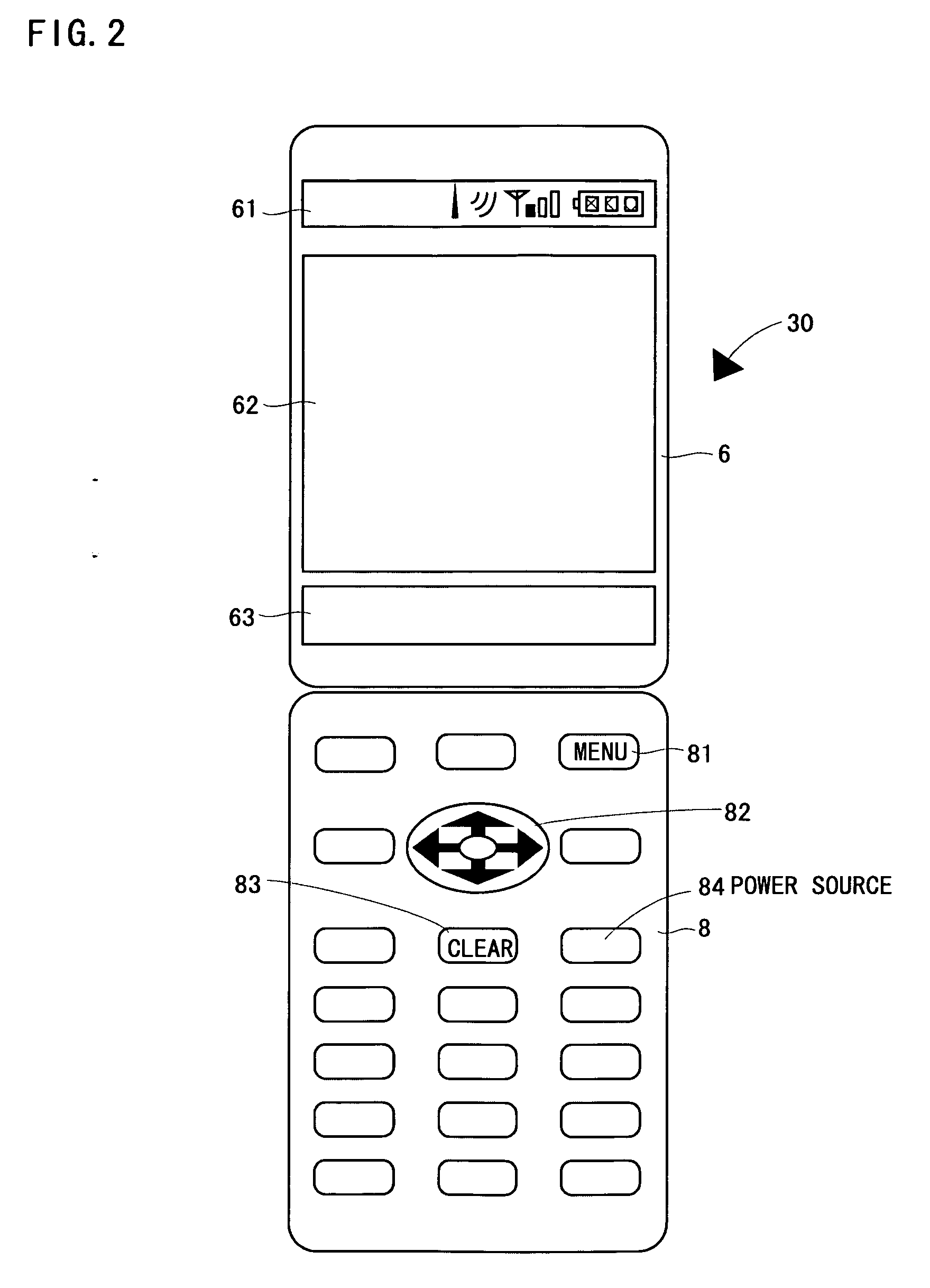 Mobile telephone device