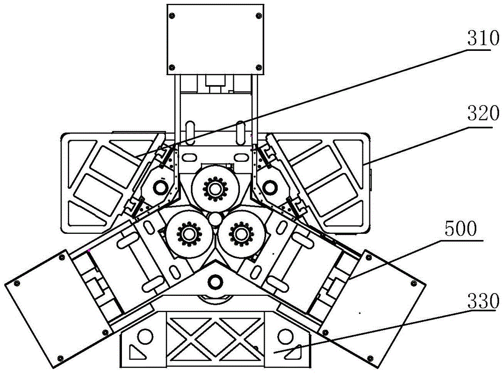 Vertical spinning machine