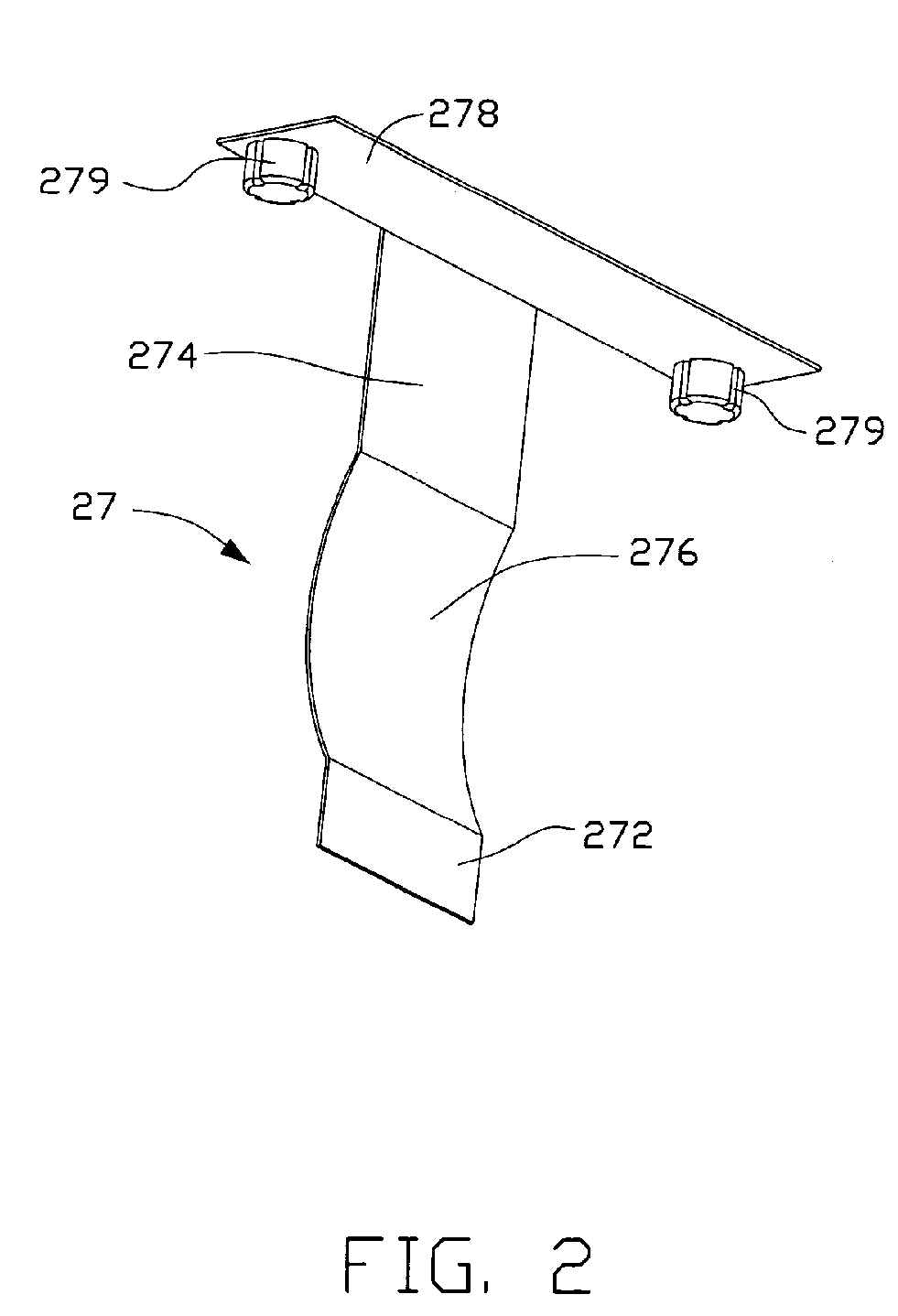 Heat dissipation device having power wires fixture