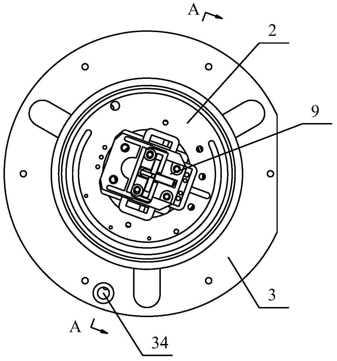 Cutting knife cooling mechanism for cutting machine