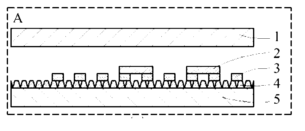 Preparation method and application of super hydrophobic surface with composite microstructure