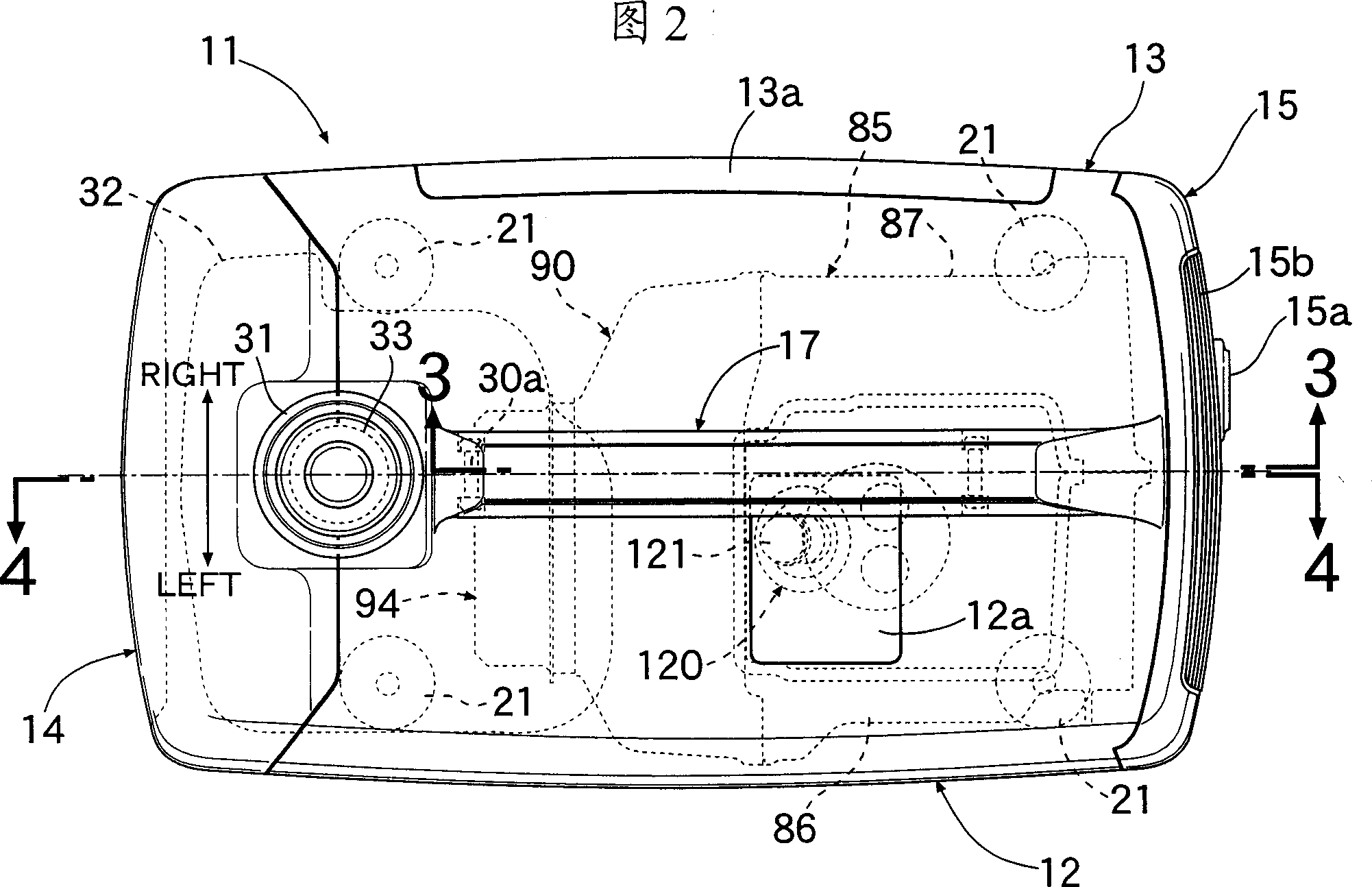 Lubricating structure for OHC engine