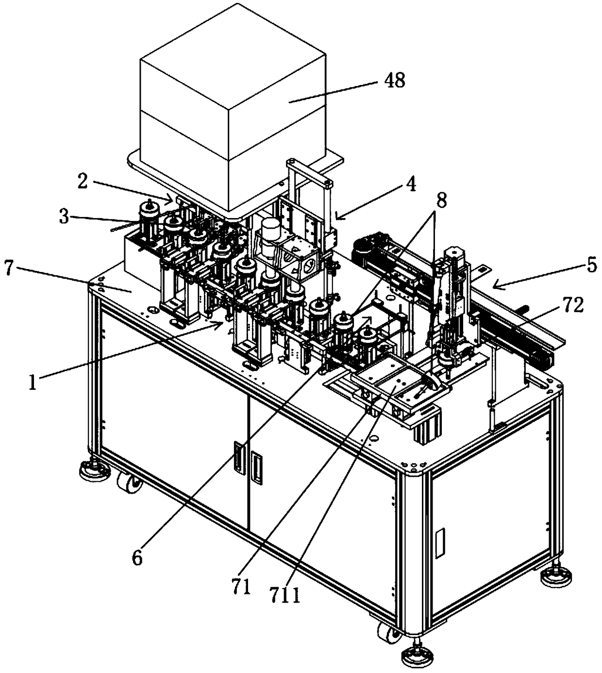 Equipment for automatically detecting motor