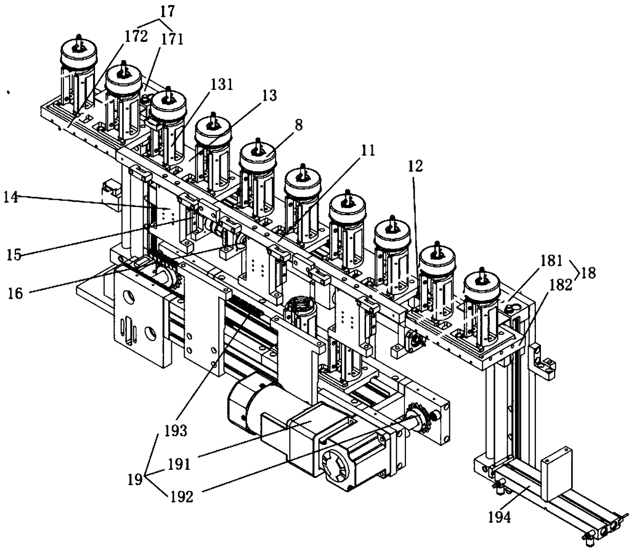 Equipment for automatically detecting motor