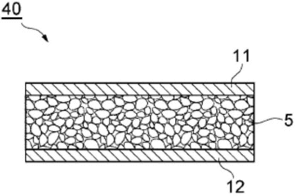 Water absorbing resin particles, method for manufacturing water absorbing resin particles, absorption body, absorptive article, and water-sealing material