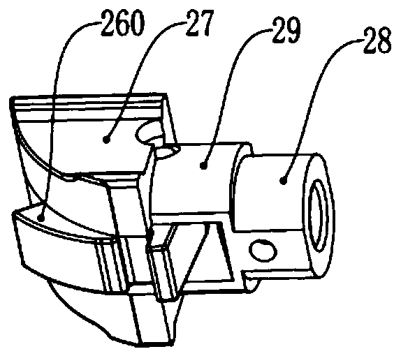 An intelligent lock body that can be quickly reversed and installed