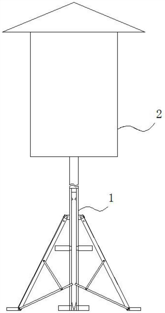 Insect trap used for experiments