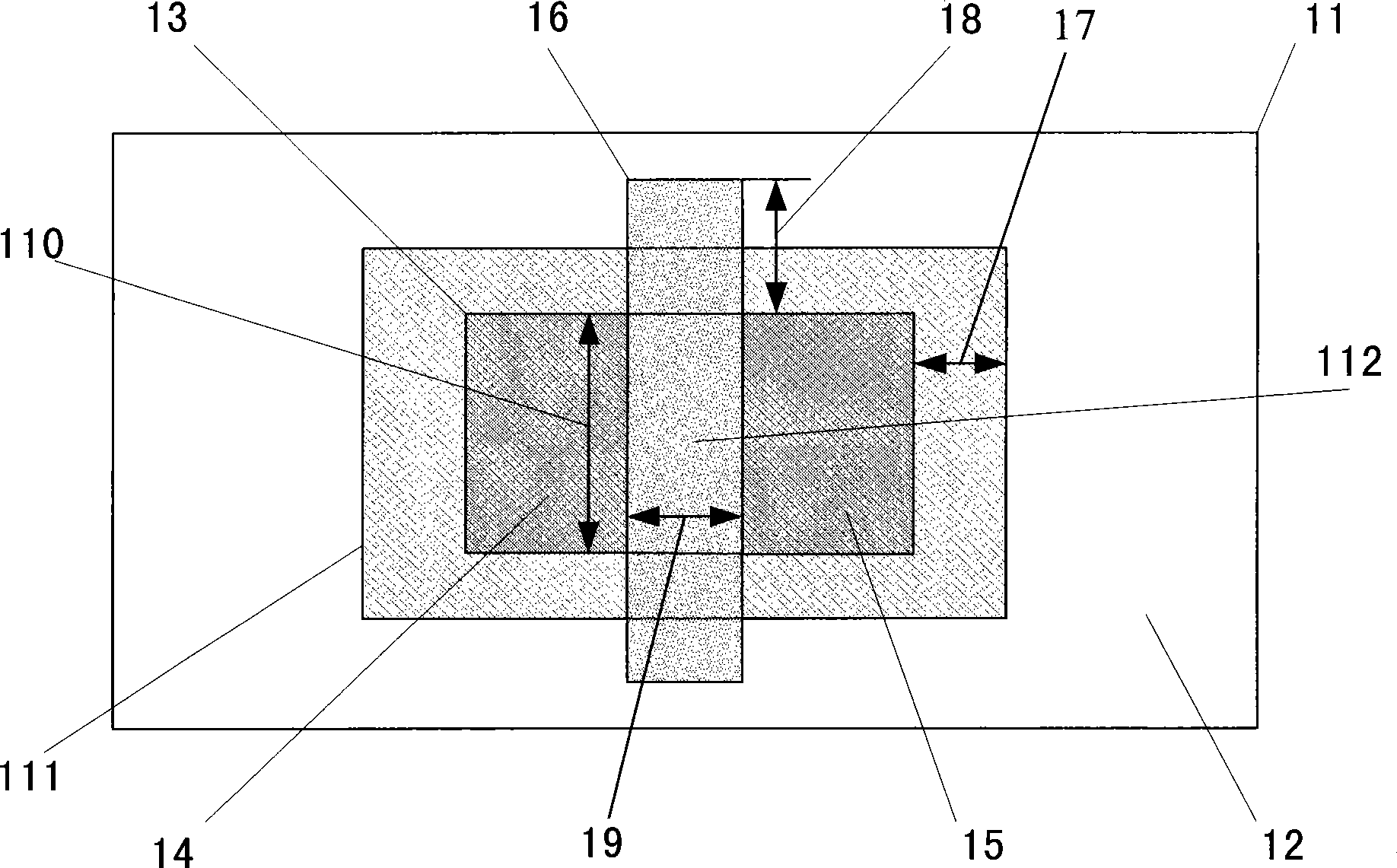 Double edge total dose resistant radiation reinforcement pattern construction preventing edge electricity leakage