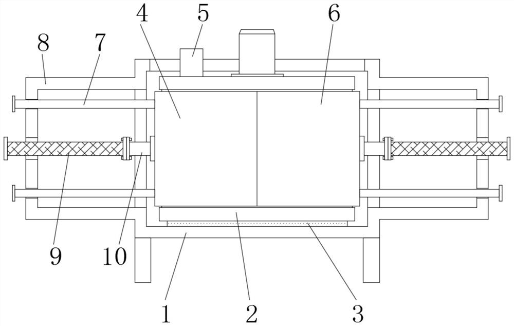 Novel settling tank heating device for aluminum oxide production