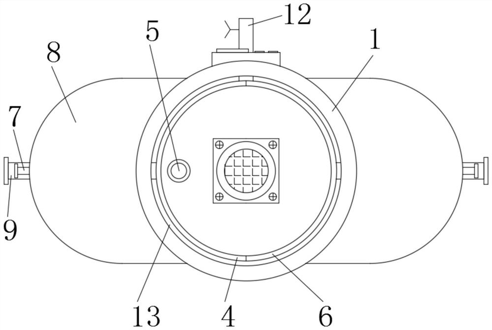 Novel settling tank heating device for aluminum oxide production