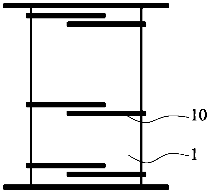 Method for reinforcing pre-controlled roof room pillar method ore pillars