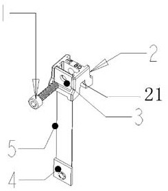 Novel binding band for binding air cylinder and locking sensor simultaneously