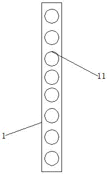 Anti-collision fence of road bridge