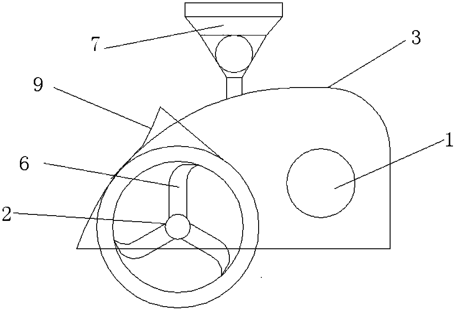 Straw-mulching stubble-cleaning ditching seeding machine