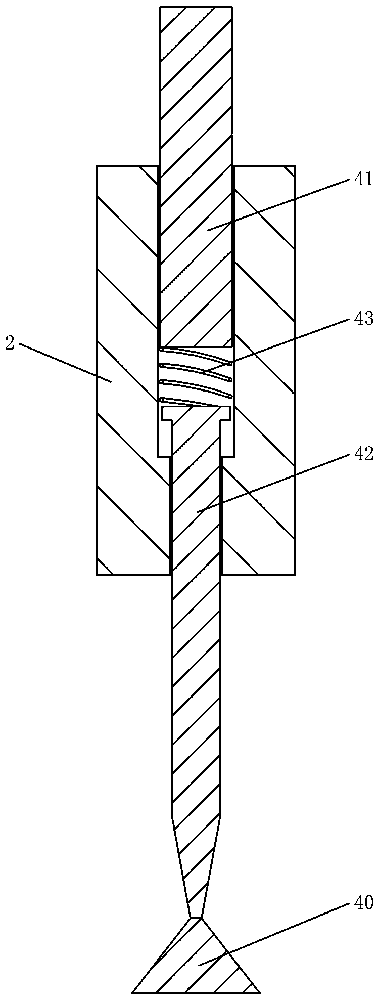 Hexagonal cuff turning-over shaping device