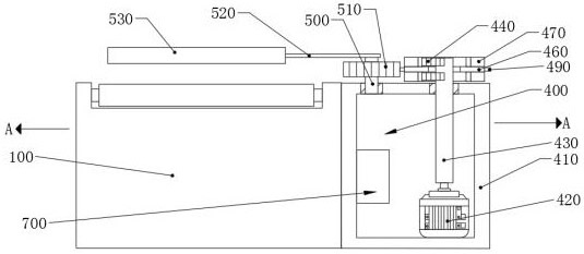 Appearance identification and model mistake-proofing mechanism of factory processing line