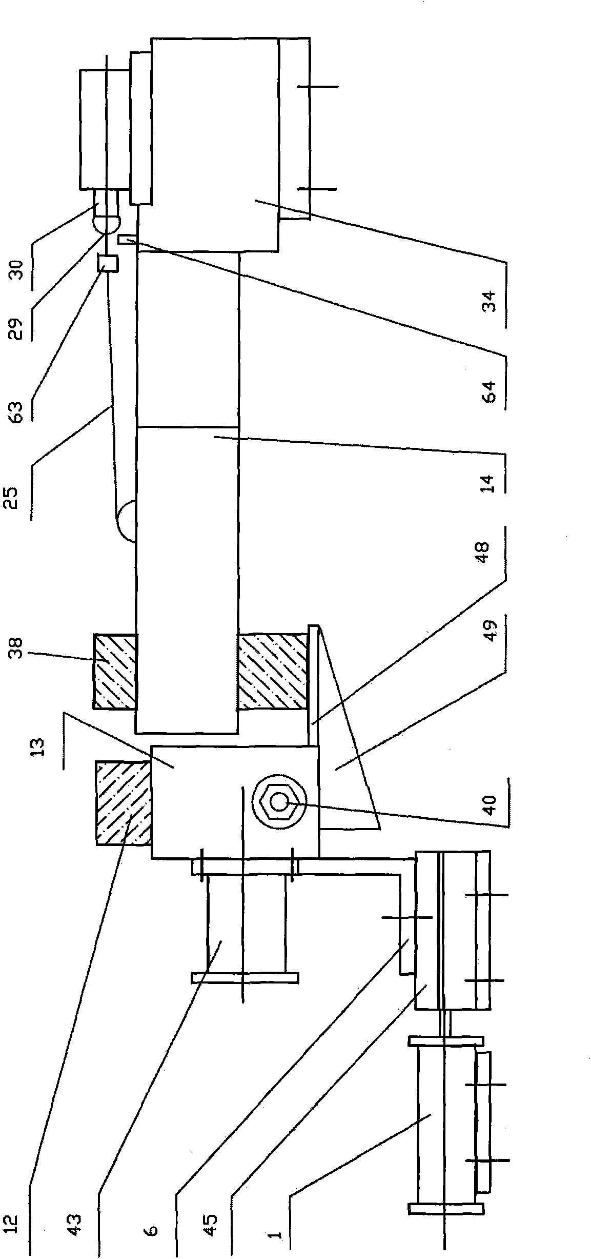 Finishing lapping machine for bearing grooved railway