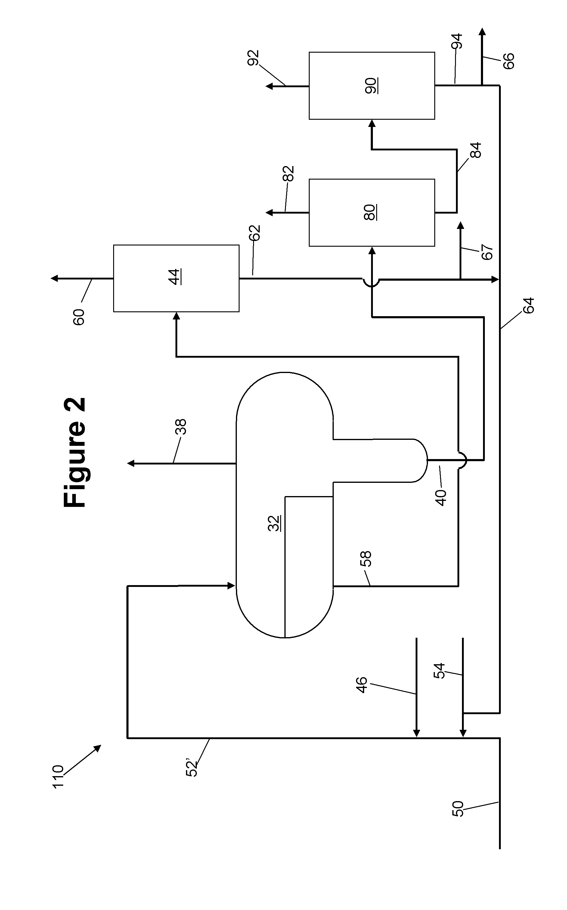 Ionic liquid desulfurization process incorporated in a low pressure separator