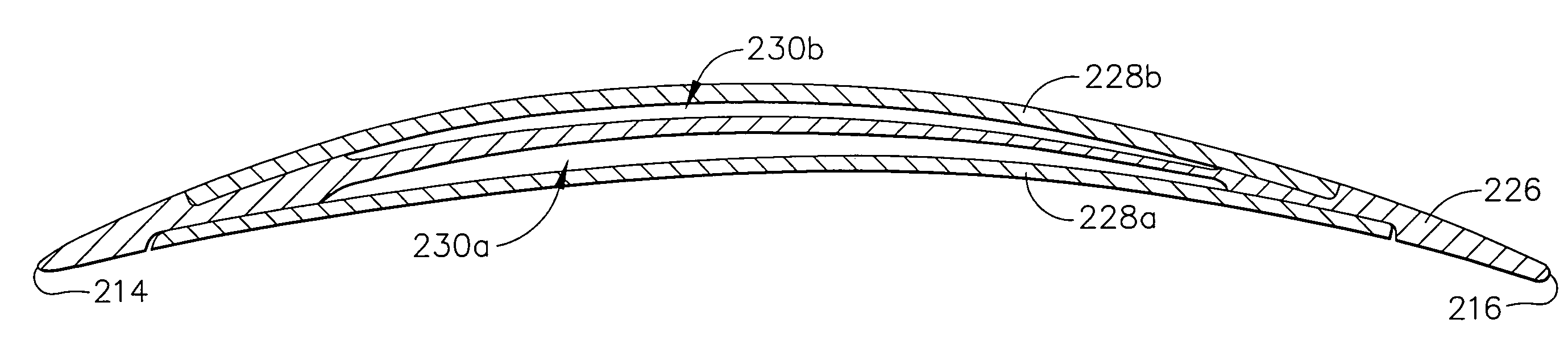 Friction stir welded hollow airfoils and method therefor