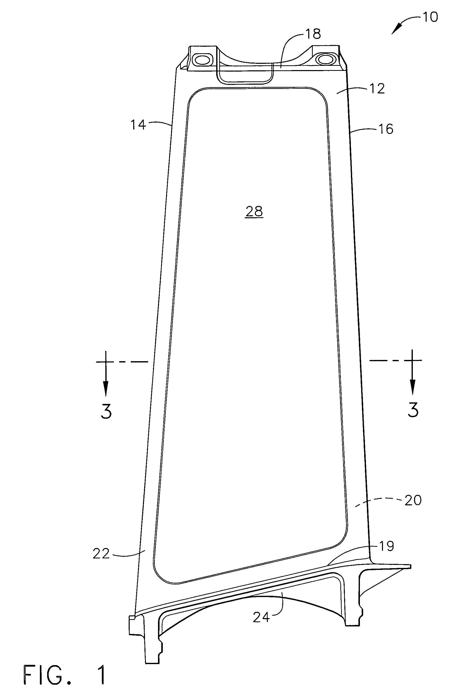 Friction stir welded hollow airfoils and method therefor