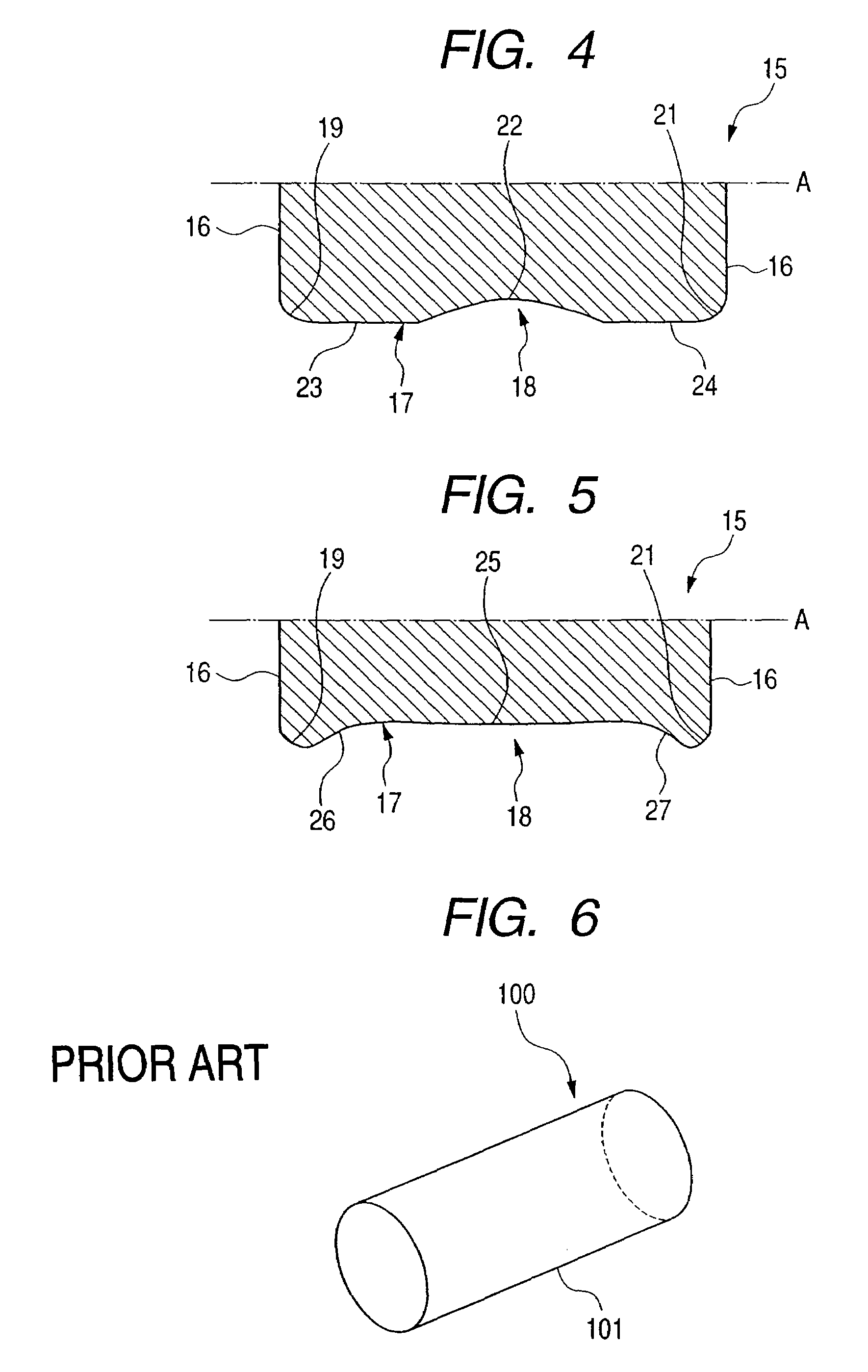 Roller type one-way clutch and roller for the roller type one-way clutch