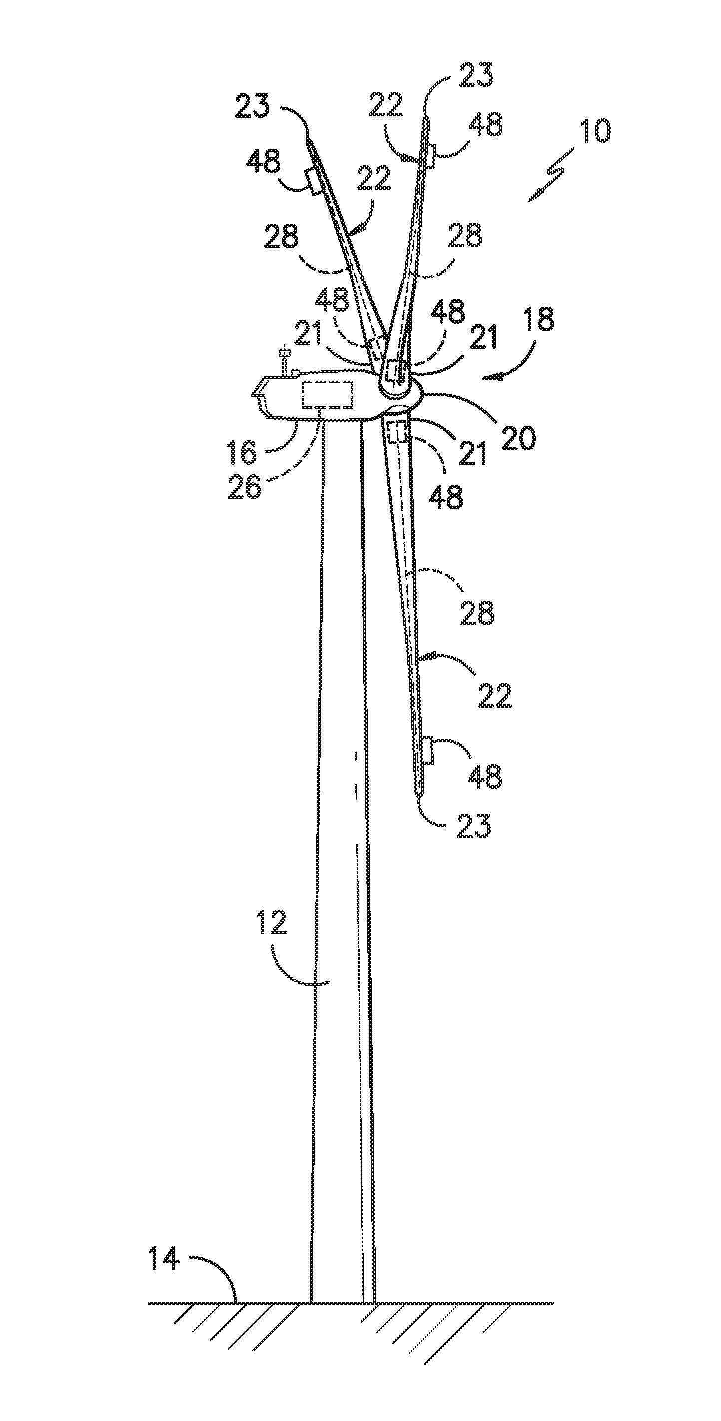 System and method for reducing loads acting on a wind turbine in response to transient wind conditions