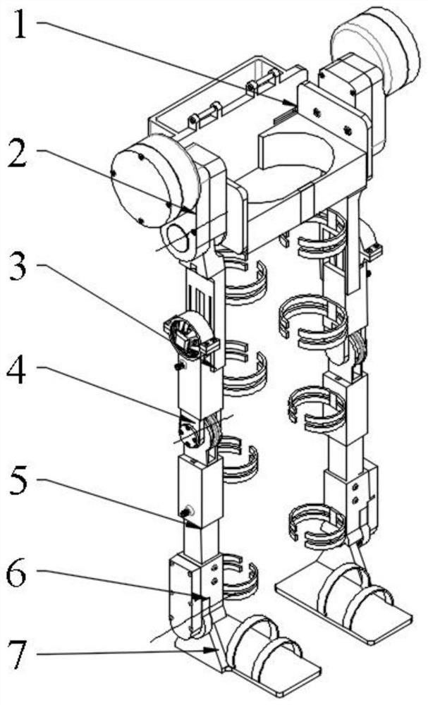 Semi-direct-drive-driver-based lower limb rehabilitation robot and control method therefor