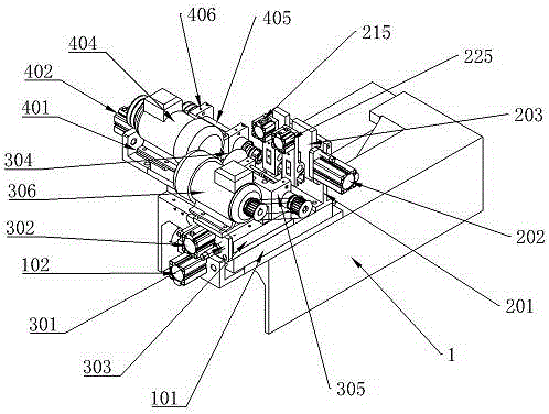 Vertical feeding device