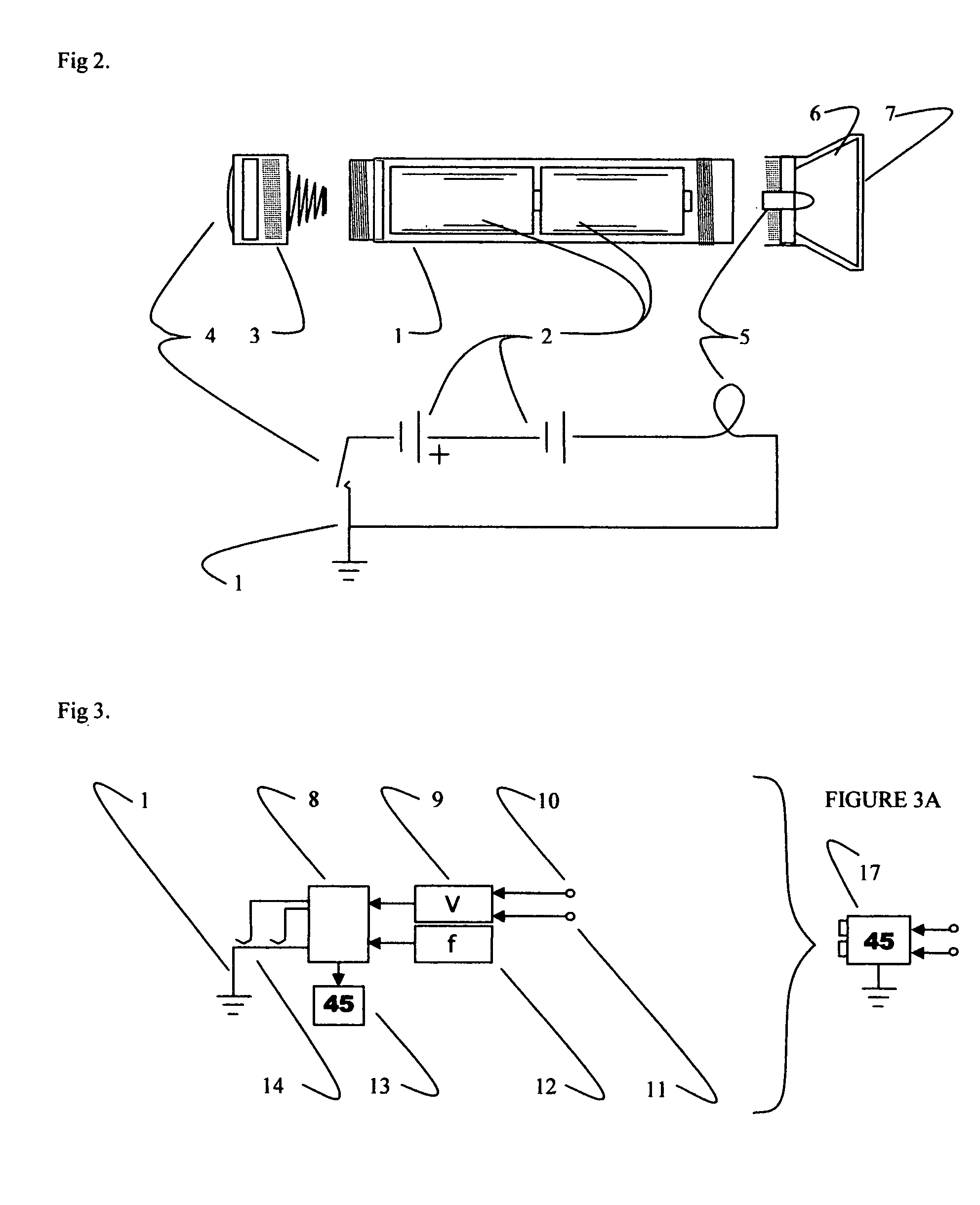 Battery operated device with a battery life indicator